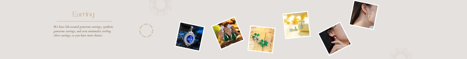 Boucles d'oreilles - etoilier