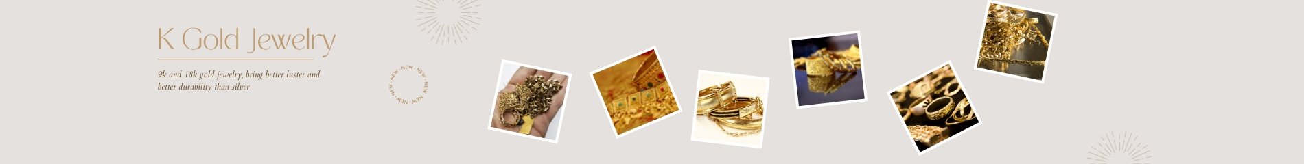 K Gold Jewelry - etoilier
