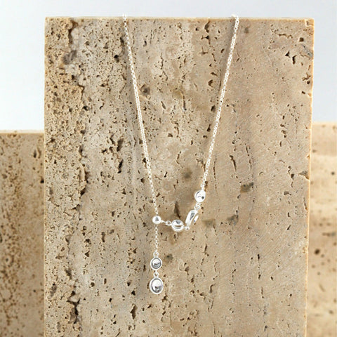 Etoilier 925 Sterling Silver Necklace, Silver Bead Necklace Pendant