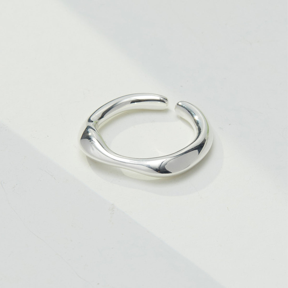 Etoilier 925 Sterling Silver Ring Statement Ring Minimalist Adjustable Ring