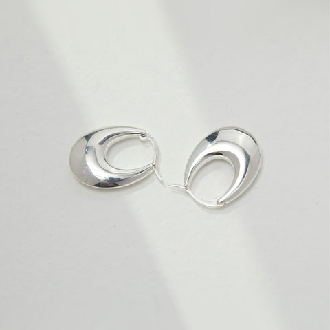 Etoilier 925 Sterling Silver Hoop Earring